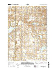 Enemy Swim Lake East South Dakota Current topographic map, 1:24000 scale, 7.5 X 7.5 Minute, Year 2015