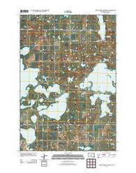 Enemy Swim Lake West South Dakota Historical topographic map, 1:24000 scale, 7.5 X 7.5 Minute, Year 2012