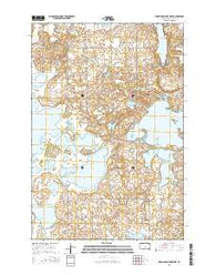 Enemy Swim Lake West South Dakota Current topographic map, 1:24000 scale, 7.5 X 7.5 Minute, Year 2015