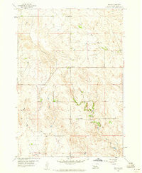 Enning South Dakota Historical topographic map, 1:24000 scale, 7.5 X 7.5 Minute, Year 1959