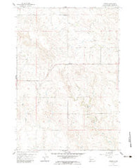 Enning South Dakota Historical topographic map, 1:24000 scale, 7.5 X 7.5 Minute, Year 1959