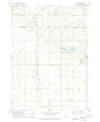 Epiphany South Dakota Historical topographic map, 1:24000 scale, 7.5 X 7.5 Minute, Year 1973