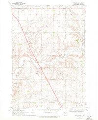 Estelline NE South Dakota Historical topographic map, 1:24000 scale, 7.5 X 7.5 Minute, Year 1970