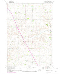 Estelline NE South Dakota Historical topographic map, 1:24000 scale, 7.5 X 7.5 Minute, Year 1970