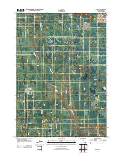 Ethan South Dakota Historical topographic map, 1:24000 scale, 7.5 X 7.5 Minute, Year 2012