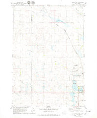 Eureka West South Dakota Historical topographic map, 1:24000 scale, 7.5 X 7.5 Minute, Year 1978