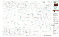 Eureka South Dakota Historical topographic map, 1:100000 scale, 30 X 60 Minute, Year 1985