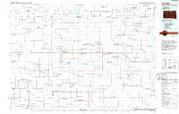 Eureka South Dakota Historical topographic map, 1:100000 scale, 30 X 60 Minute, Year 1985