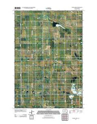 Eureka West South Dakota Historical topographic map, 1:24000 scale, 7.5 X 7.5 Minute, Year 2012