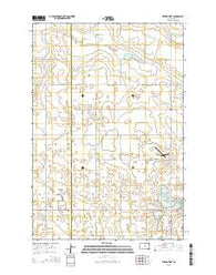 Eureka West South Dakota Current topographic map, 1:24000 scale, 7.5 X 7.5 Minute, Year 2015