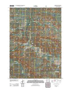 Fairburn South Dakota Historical topographic map, 1:24000 scale, 7.5 X 7.5 Minute, Year 2012