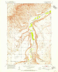 Fairburn SE South Dakota Historical topographic map, 1:24000 scale, 7.5 X 7.5 Minute, Year 1951