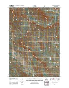 Fairburn SW South Dakota Historical topographic map, 1:24000 scale, 7.5 X 7.5 Minute, Year 2012