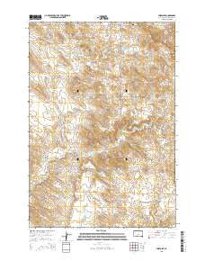 Fairpoint South Dakota Current topographic map, 1:24000 scale, 7.5 X 7.5 Minute, Year 2015