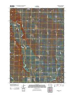 Fairview South Dakota Historical topographic map, 1:24000 scale, 7.5 X 7.5 Minute, Year 2011