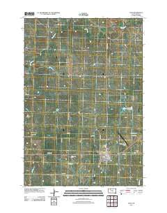 Faith South Dakota Historical topographic map, 1:24000 scale, 7.5 X 7.5 Minute, Year 2012
