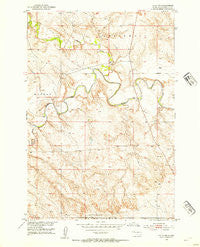 Faith NW South Dakota Historical topographic map, 1:24000 scale, 7.5 X 7.5 Minute, Year 1952