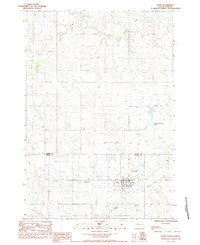 Faith South Dakota Historical topographic map, 1:24000 scale, 7.5 X 7.5 Minute, Year 1983
