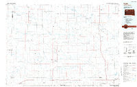 Faith South Dakota Historical topographic map, 1:100000 scale, 30 X 60 Minute, Year 1984