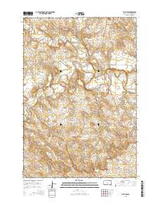 Faith NW South Dakota Current topographic map, 1:24000 scale, 7.5 X 7.5 Minute, Year 2015