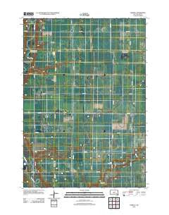 Farwell South Dakota Historical topographic map, 1:24000 scale, 7.5 X 7.5 Minute, Year 2012