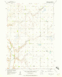 Farwell NW South Dakota Historical topographic map, 1:24000 scale, 7.5 X 7.5 Minute, Year 1957