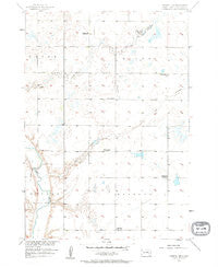 Farwell NW South Dakota Historical topographic map, 1:24000 scale, 7.5 X 7.5 Minute, Year 1957