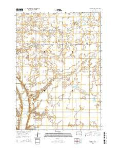 Farwell NW South Dakota Current topographic map, 1:24000 scale, 7.5 X 7.5 Minute, Year 2015