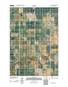 Faulkton West South Dakota Historical topographic map, 1:24000 scale, 7.5 X 7.5 Minute, Year 2012