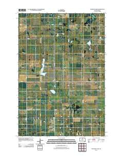 Feinstein Lake South Dakota Historical topographic map, 1:24000 scale, 7.5 X 7.5 Minute, Year 2012