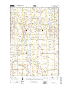 Feinstein Lake South Dakota Current topographic map, 1:24000 scale, 7.5 X 7.5 Minute, Year 2015