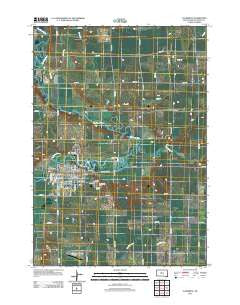 Flandreau South Dakota Historical topographic map, 1:24000 scale, 7.5 X 7.5 Minute, Year 2012