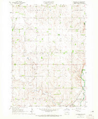Flandreau SW South Dakota Historical topographic map, 1:24000 scale, 7.5 X 7.5 Minute, Year 1964