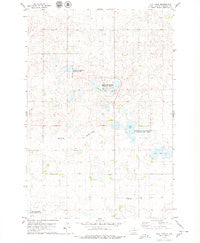 Flat Lake South Dakota Historical topographic map, 1:24000 scale, 7.5 X 7.5 Minute, Year 1978