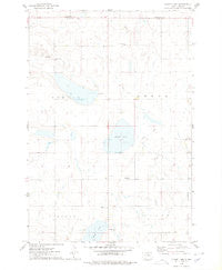 Flight Lake South Dakota Historical topographic map, 1:24000 scale, 7.5 X 7.5 Minute, Year 1974