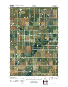 Flight Lake South Dakota Historical topographic map, 1:24000 scale, 7.5 X 7.5 Minute, Year 2012