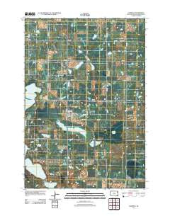 Florence South Dakota Historical topographic map, 1:24000 scale, 7.5 X 7.5 Minute, Year 2012
