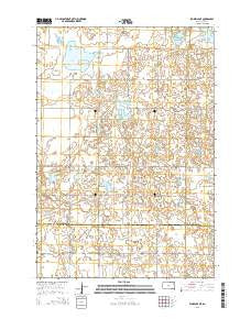 Florence NE South Dakota Current topographic map, 1:24000 scale, 7.5 X 7.5 Minute, Year 2015