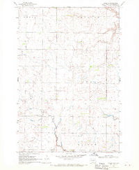 Forbes SE South Dakota Historical topographic map, 1:24000 scale, 7.5 X 7.5 Minute, Year 1968
