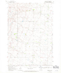 Forbes SW South Dakota Historical topographic map, 1:24000 scale, 7.5 X 7.5 Minute, Year 1968