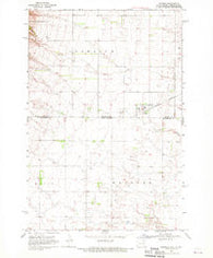 Forbes North Dakota Historical topographic map, 1:24000 scale, 7.5 X 7.5 Minute, Year 1968