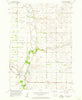 Forestburg South Dakota Historical topographic map, 1:24000 scale, 7.5 X 7.5 Minute, Year 1957