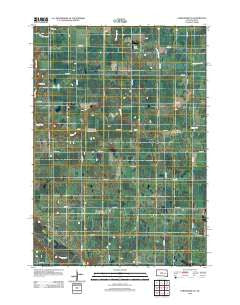 Forestburg NE South Dakota Historical topographic map, 1:24000 scale, 7.5 X 7.5 Minute, Year 2012