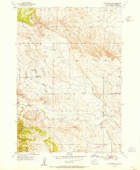 Fort Meade SE South Dakota Historical topographic map, 1:24000 scale, 7.5 X 7.5 Minute, Year 1953