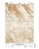 Fort George Butte NW South Dakota Current topographic map, 1:24000 scale, 7.5 X 7.5 Minute, Year 2015
