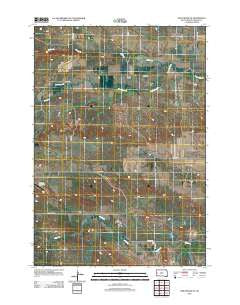 Fort Meade NE South Dakota Historical topographic map, 1:24000 scale, 7.5 X 7.5 Minute, Year 2012