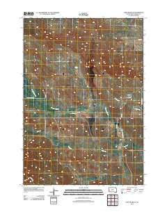 Fort Meade SE South Dakota Historical topographic map, 1:24000 scale, 7.5 X 7.5 Minute, Year 2012