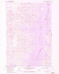 Four Bear Creek South Dakota Historical topographic map, 1:24000 scale, 7.5 X 7.5 Minute, Year 1969