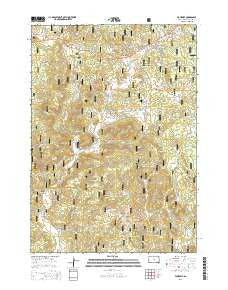 Fourmile South Dakota Current topographic map, 1:24000 scale, 7.5 X 7.5 Minute, Year 2015