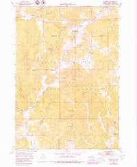 Fourmile South Dakota Historical topographic map, 1:24000 scale, 7.5 X 7.5 Minute, Year 1954